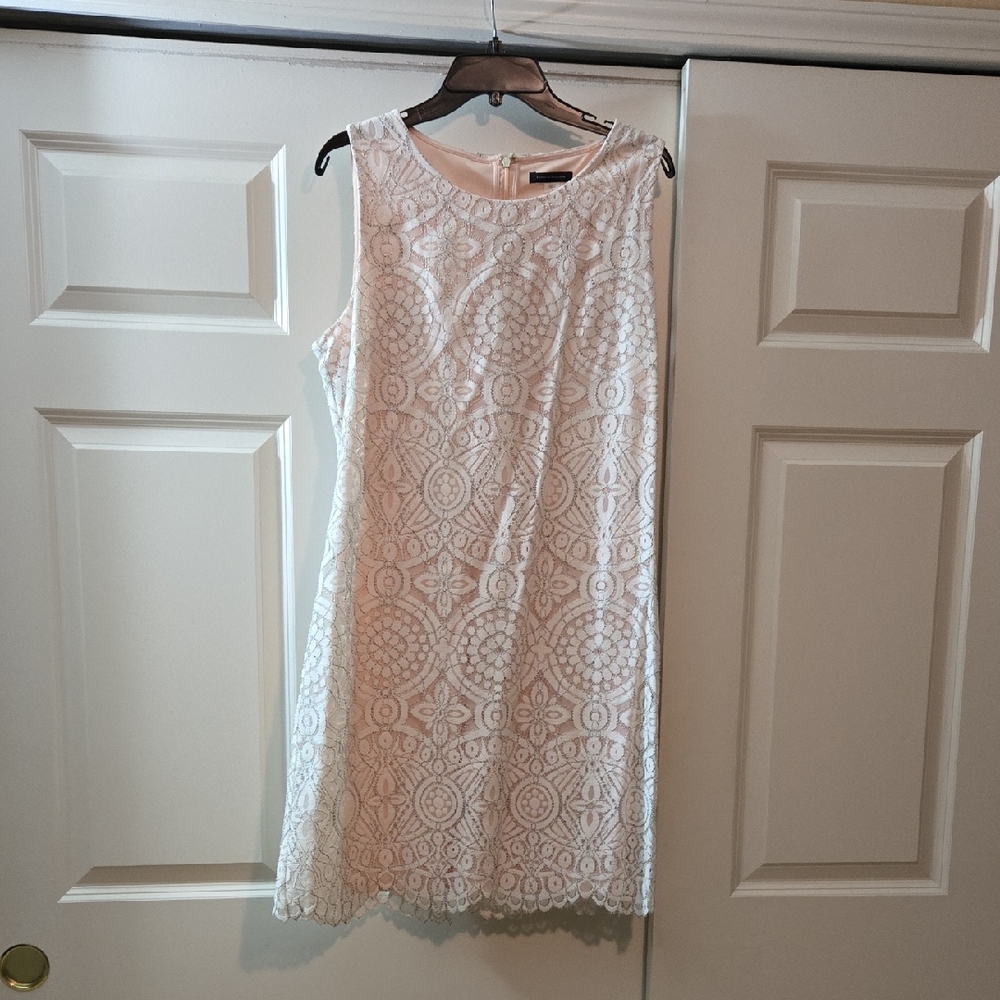 Tommy Hilfiger Super Cute Fun Cream/Blush Dress